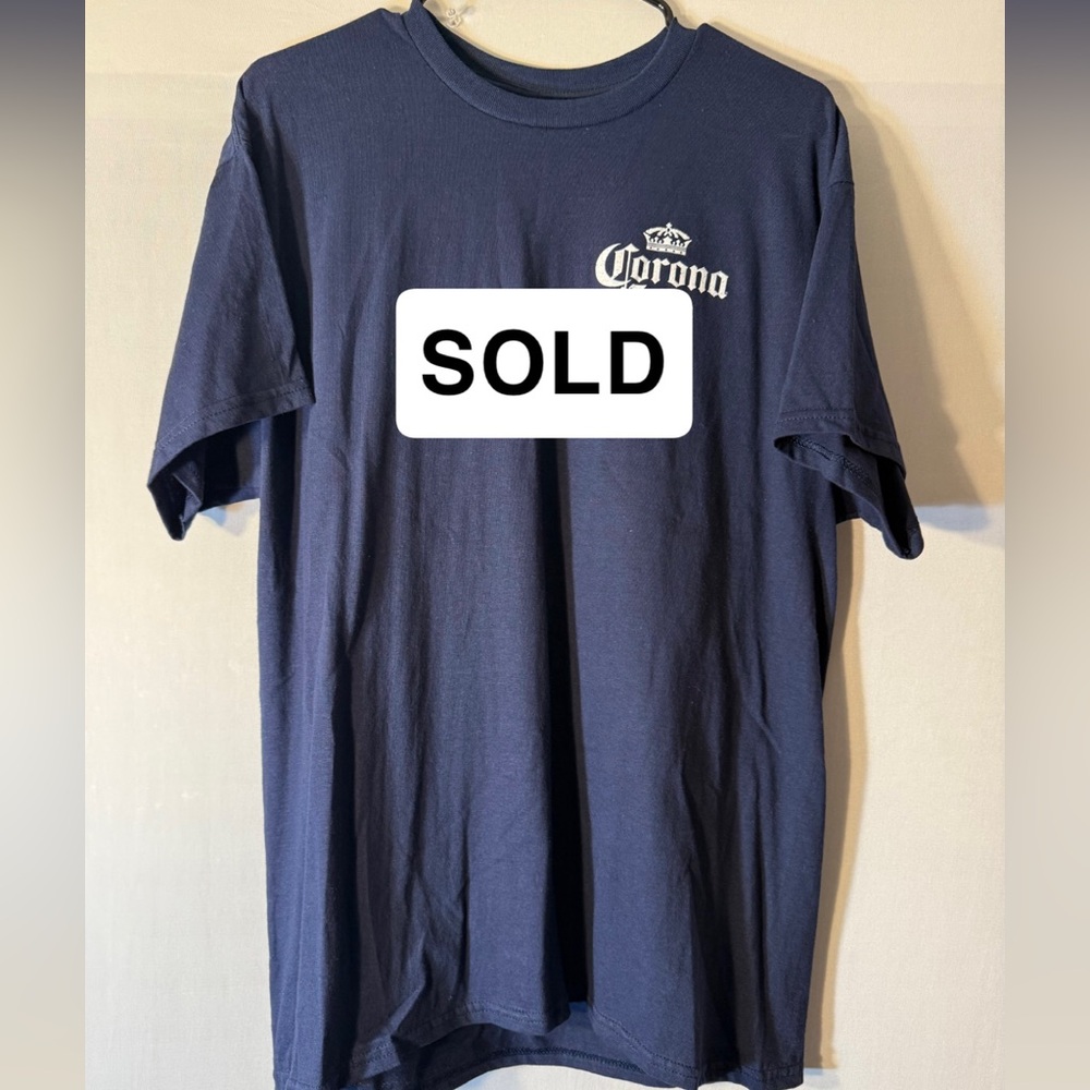 Corona Navy Blue Short Sleeve Tee